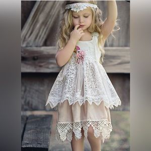 Dollcake lace tiered dress